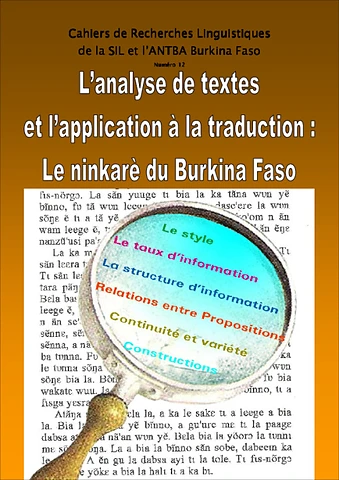 Analyse des textes, Volume 1