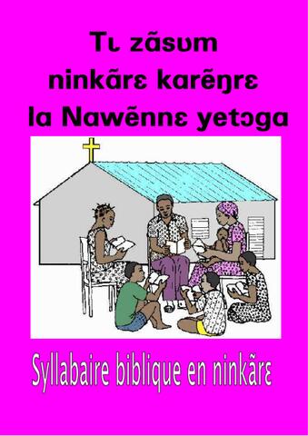 Syllabaire à contenu biblique